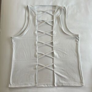 Born primitive white tank medium